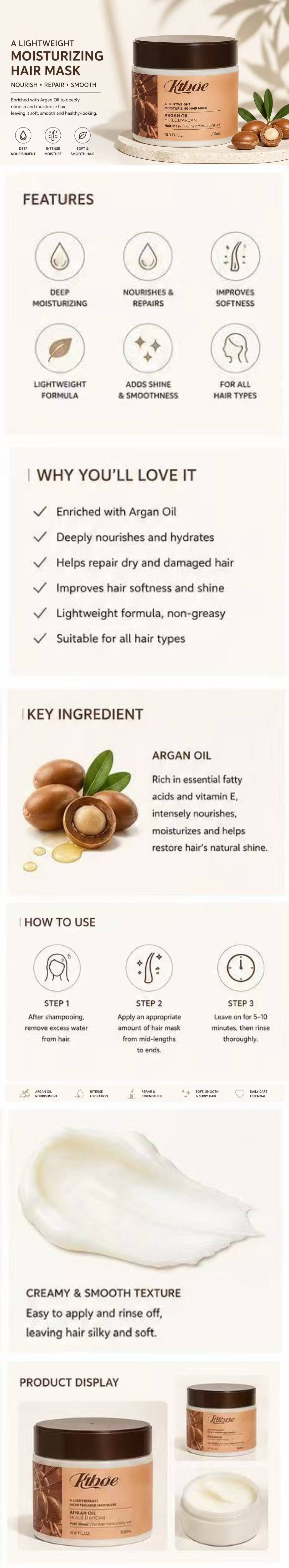 ARGAN COLLAGEN HAIR MASK