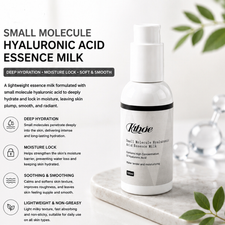 Small Molecule Hyaluronic Acid Essence Milk