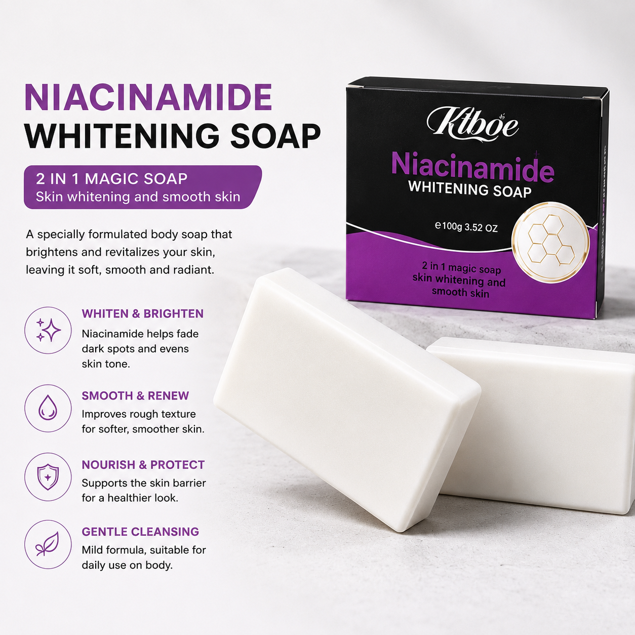 Niacinamide Whitening Soap