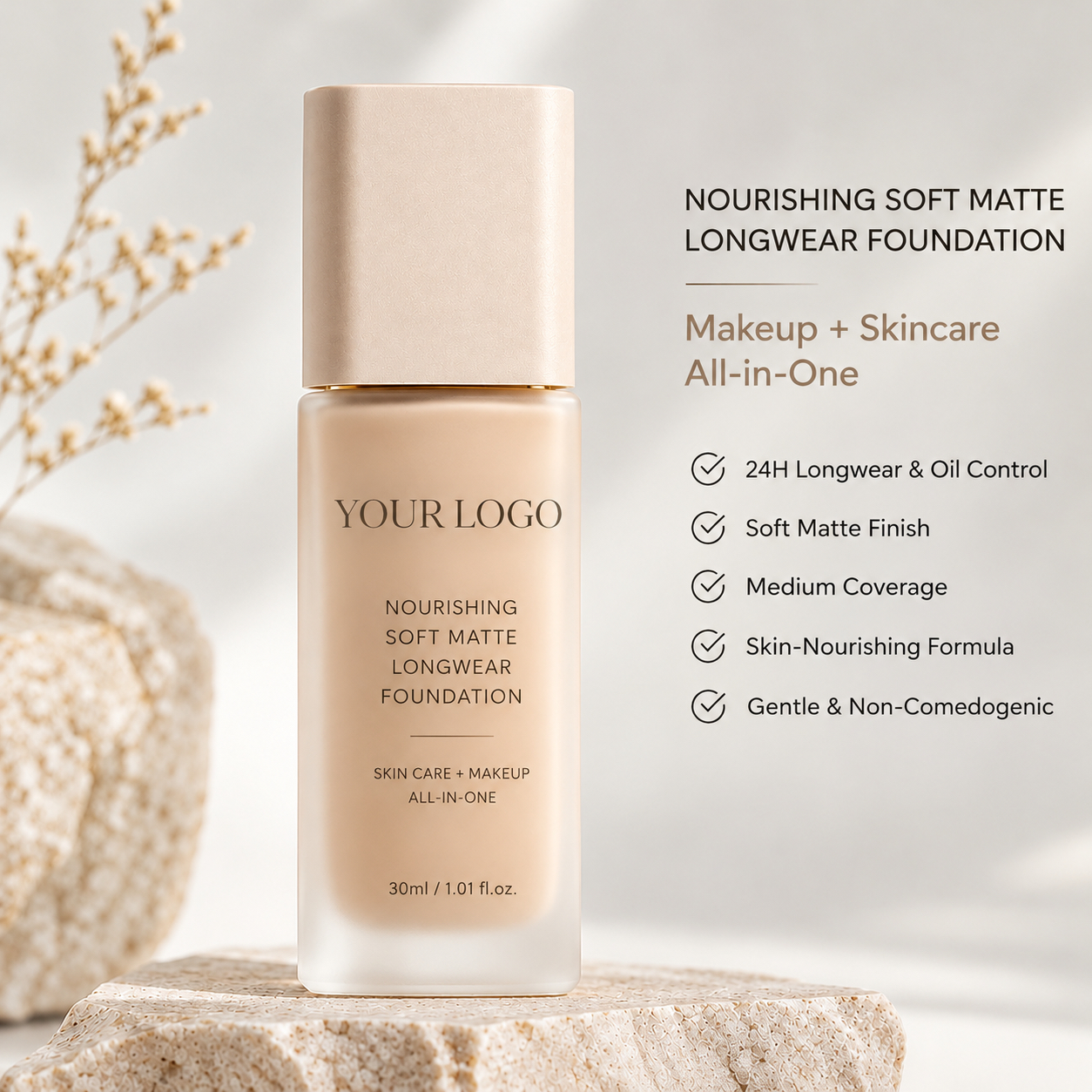 Nourishing Soft Matte longwear Foundation