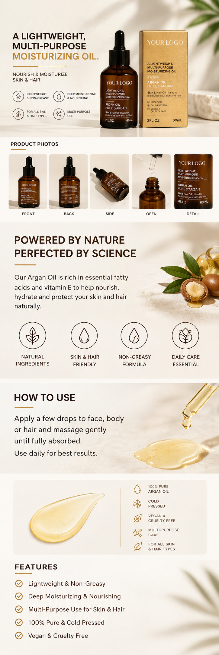 MULTI-EFFECT ARGAN OIL 